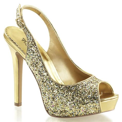 LUXURY GOLD SHOES FOR WOMEN 